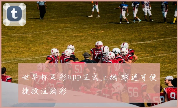 世界杯足彩app正式上线 球迷可便捷投注购彩