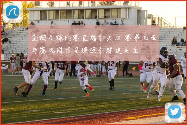 企鹅足球比赛直播引关注 赛事画面与赛况同步呈现吸引球迷关注
