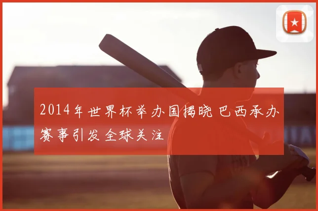 2014年世界杯举办国揭晓 巴西承办赛事引发全球关注